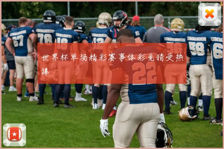 世界杯单场精彩赛事体彩竞猜受热捧