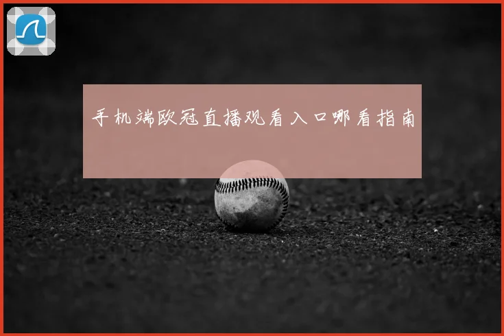 手机端欧冠直播观看入口哪看指南
